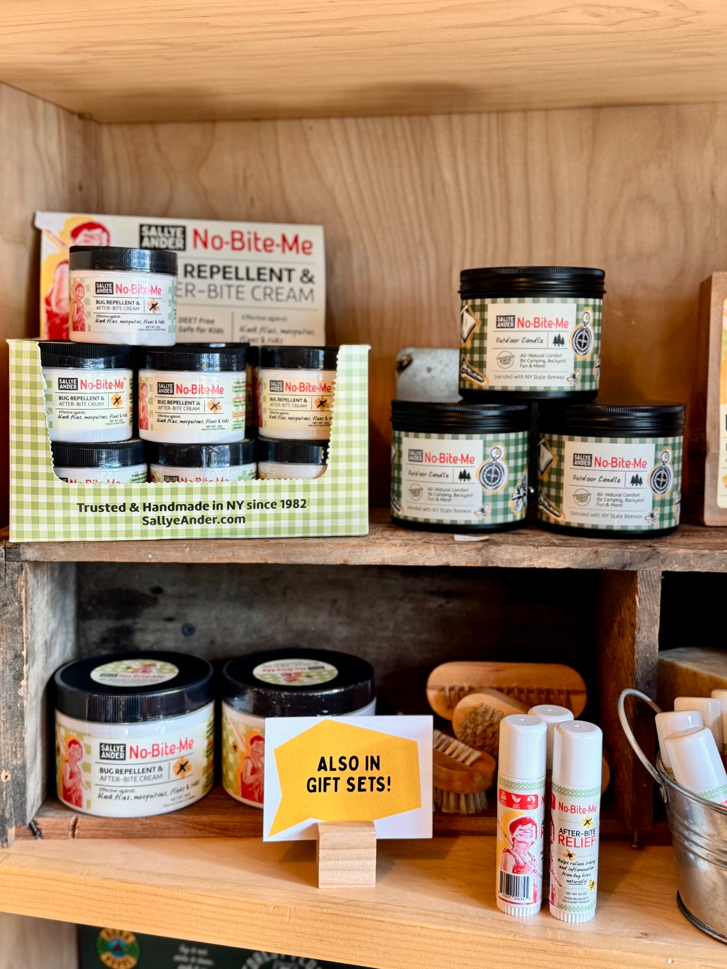 No-Bite-Me™  Bug Repellent & Itch Relief Cream (2 Ounce Jar Display)