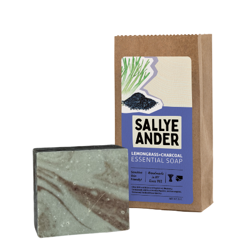 Lemongrass + Charcoal Soap