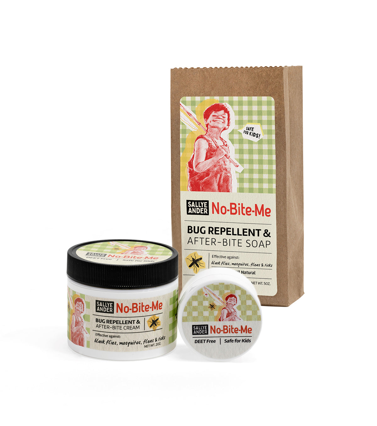 No Bite Me™ Bug Repellent & Itch Relief Soap and Cream Pack