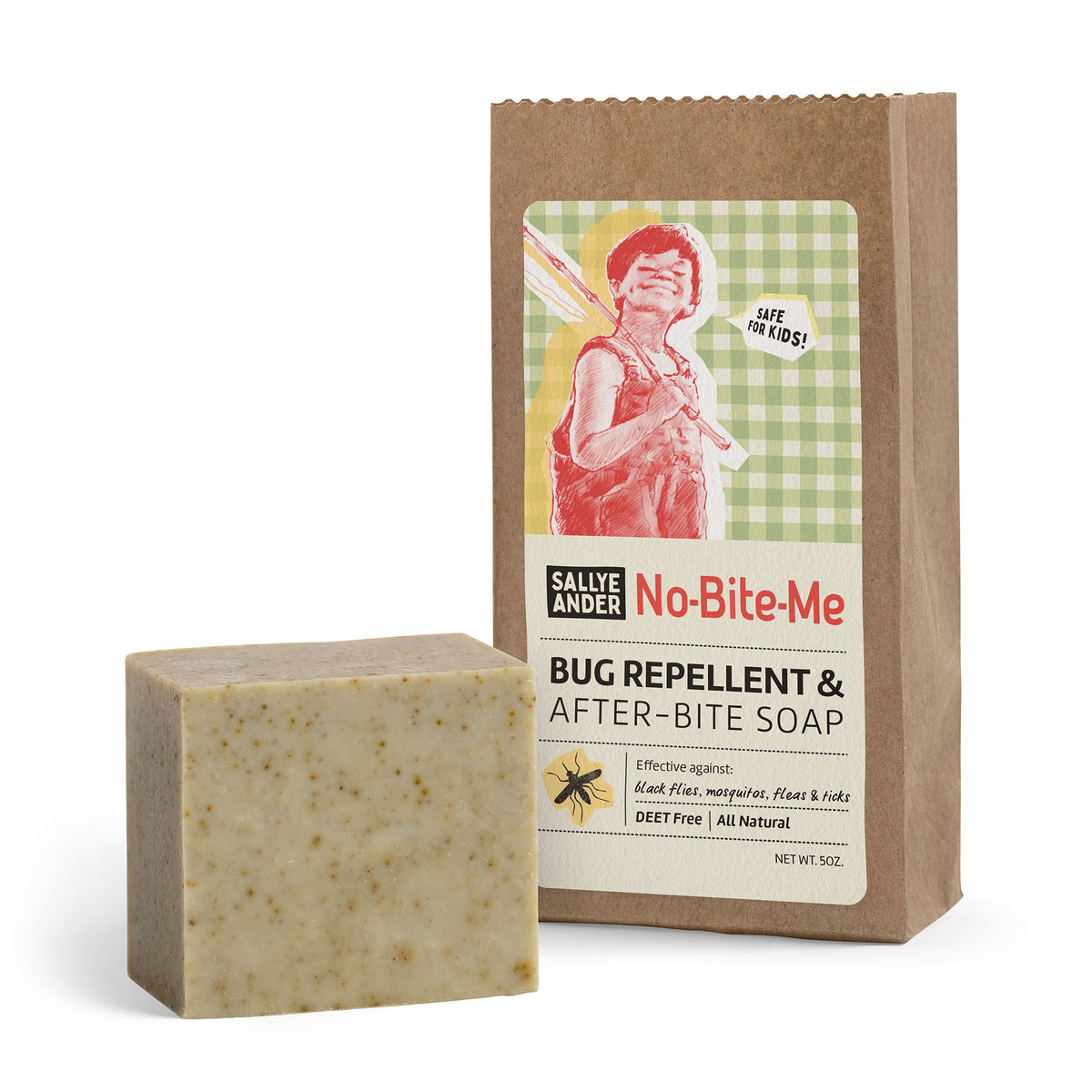No-Bite-Me™ Bug Repellent & Itch Relief Soap Bar