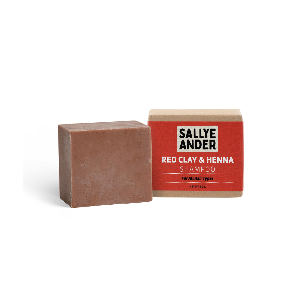 Red Clay & Henna Premium Shampoo Bar