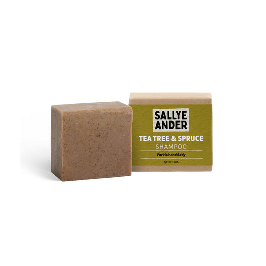 Tea Tree & Spruce Premium Shampoo Bar